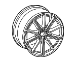4K0601025DJ - : Wheel, Alloy for Audi: RS6 Avant, RS7 Sportback Image