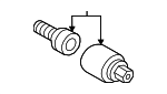 4F0698139B801 - Tire &amp; Wheel: Wheel Lug Bolt for Audi Image