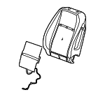 95362105 - : Front Seat Back Pad for Chevrolet: Trax Image