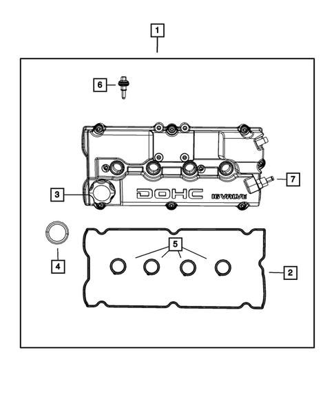 Cylinder Head for 2010 Chrysler PT Cruiser #1