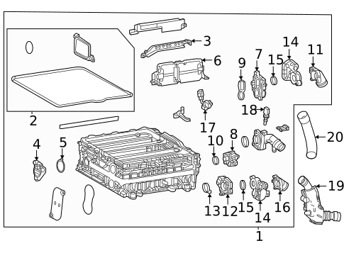 Electrical Components for 2025 Toyota Mirai #0
