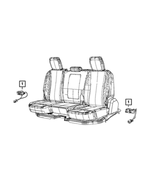 68217316AA - Electrical: Rear Seat Wiring for Ram: 1500, 1500 Classic, 2500, 3500 Image