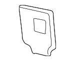 1E0804182 - Body: Filler Plate for Volkswagen Image