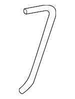 7579860110 - Body: Body Side Molding Rear Seal for Toyota Image