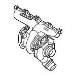11658662073 - Engine: Turbocharger for BMW Image