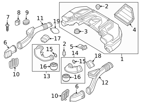 Air Intake for 2019 BMW X5 #0