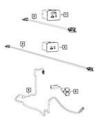68158773AC - Electrical: Usb Cable for Mopar Image