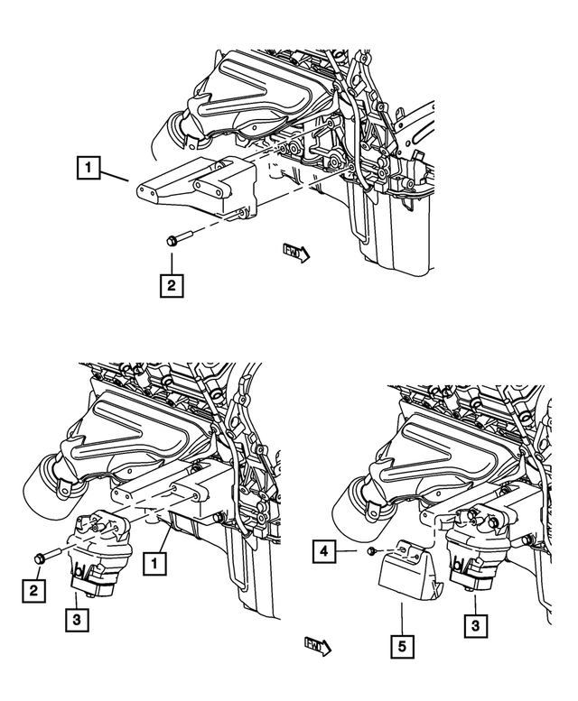 4578160AE - 3.5L Gas; Engine: Engine Support Cushion, Right for Mopar Image