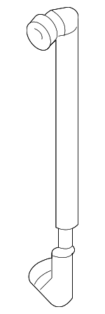 3B0201945A - Emission System: Pressure Line for Volkswagen: Passat Image