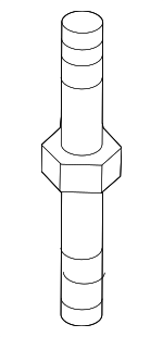 51117007219 - Body: Bumper Impact Absorber Bolt for BMW Image
