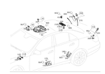 28202101 - Electrical System: Interior Lamp for Mercedes-Benz Image