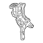 6L903143S - Electrical: Alternator Bracket for Audi Image
