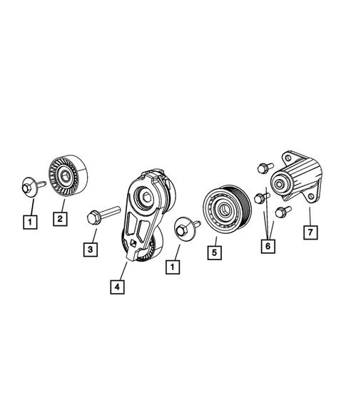 Pulleys and Related Parts for 2012 Chrysler 300 #0