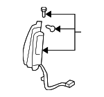78055SWAA70 - Electrical: Seat Air Bag for Honda Image