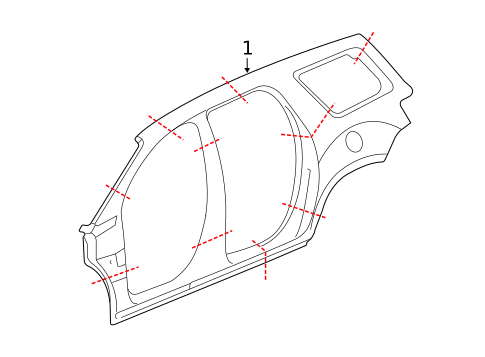 Uniside for 2022 GMC Acadia #0