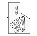 1091A296 - Engine: Side Mount Bracket for Mitsubishi Image