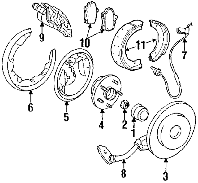 5093218AA - : Brake Pads for Mopar Image