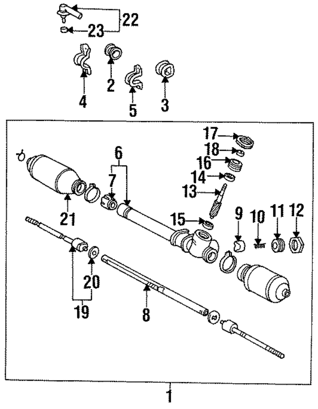 4552210050 - : Housing Bushing for Toyota Image