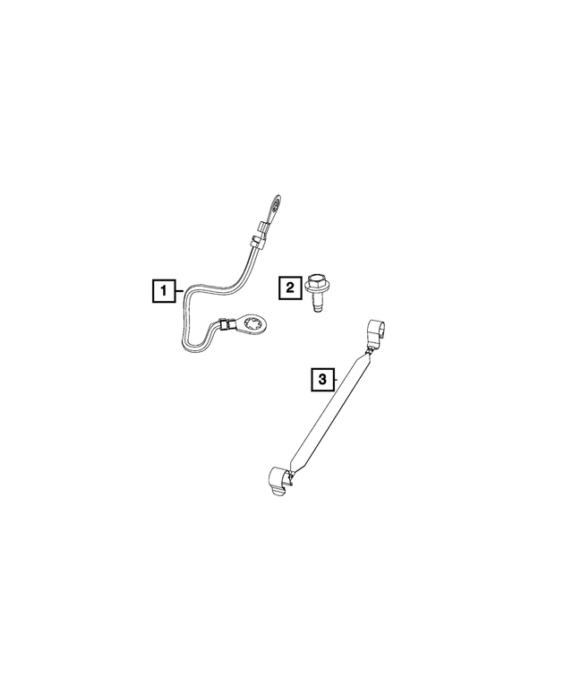 5064853AA - Electrical: Ground Strap for Mopar Image image