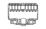 223540834464 - Electrical: Fuse Box for Mercedes-Benz Image