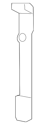 19165160 - Body: Strap for Chevrolet: Silverado 1500, Silverado 1500 LD, Silverado 2500 HD, Silverado 3500 HD | GMC: Sierra 1500, Sierra 1500 Limited, Sierra 2500 HD, Sierra 3500 HD Image