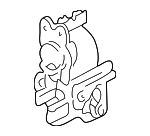 26042649 - Steering: Lock Housing for Chevrolet: Cavalier | Pontiac: Grand Am, Sunfire Image image