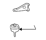 25736430 - Engine: Trans Mount for Buick: LeSabre, Park Avenue | Oldsmobile: Aurora | Pontiac: Bonneville Image