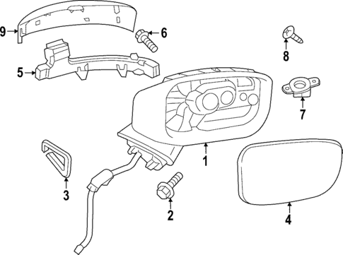 Mirrors for 2023 Mazda CX-50 #0