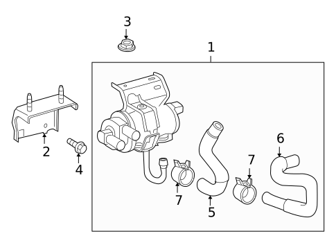 Intercooler for 2008 Lexus LS600h #0
