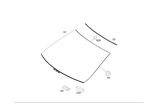 2126703800 - Window System: Windshield for Mercedes-Benz Image