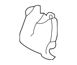 51234AG0009P - Body: Center Bracket for Subaru: Forester Image