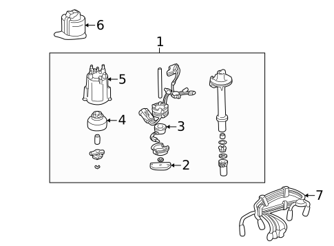 Distributor & Magneto for 1987 GMC Safari #0