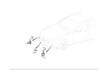2135425000 - Electrical Equipment and Instruments: Horn for Mercedes-Benz: CLS450, CLS53 AMG, E300, E350, E400, E43 AMG, E450, E53 AMG Image