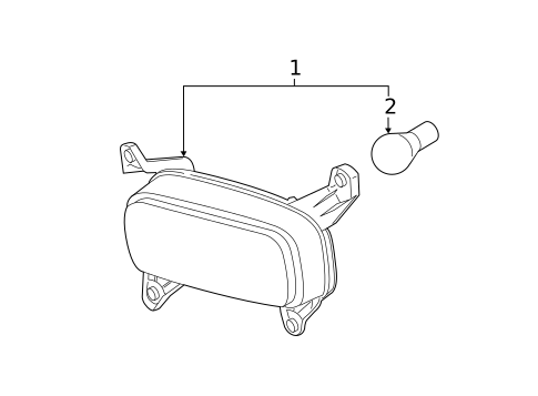 Signal Lamps for 2021 Hyundai Venue #1