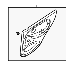 83302FD010E1AS - Body: Trim Panel Assembly for Kia: Rio Image