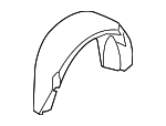 92250902 - Body: Wheelhouse Liner for Chevrolet: Caprice | Pontiac: G8 Image