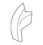 87361ZY80B - Body: Seat Cushion Pad for Nissan: Maxima Image