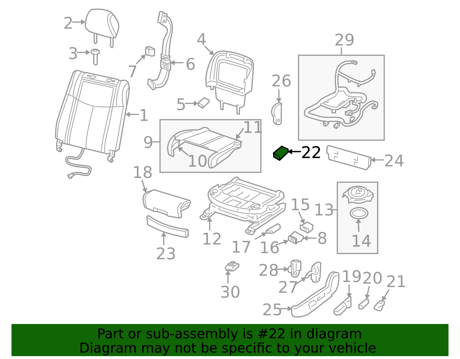 2009-2014 Nissan Maxima Control Box 873D6-9N00A | Bill Kay Nissan Parts