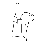 89025798 - Body: Extension Panel for Buick: LeSabre | Cadillac: DeVille | Oldsmobile: Aurora | Pontiac: Bonneville Image