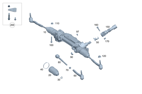 Steering Gear for 2020 Mercedes-Benz CLS53 AMG #0