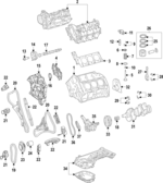 2760100913 - Engine: Cylinder Head for Mercedes-Benz Image