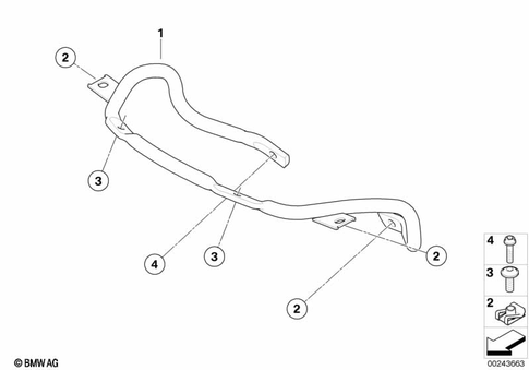 Motorcycle Trim Section, Windshield for 2010 BMW-Motorrad G 650 GS #9