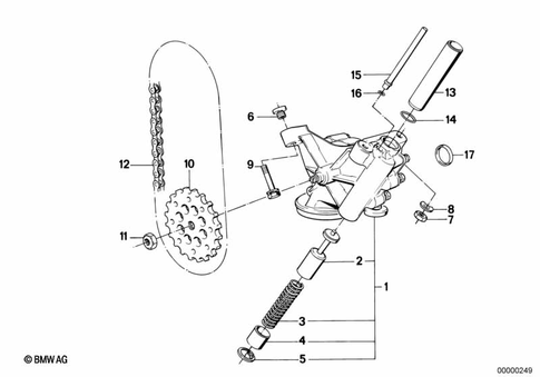 Lubrication System for 1992 BMW 850Ci #0
