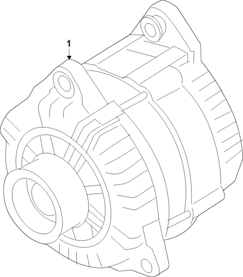 Alternator for 2017 Subaru Legacy #0
