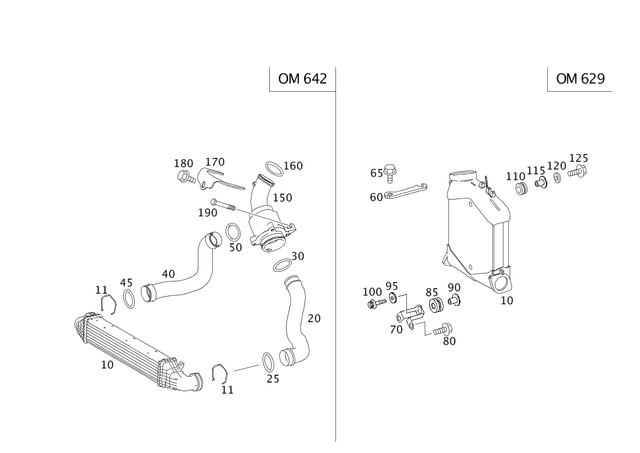 2115002602 - Radiator: Cooler for Mercedes-Benz Image image