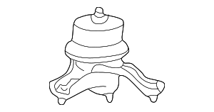 123620A050 - Engine: Engine Mount for Toyota: Highlander Image
