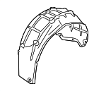 51719627875 - : Wheelhouse Liner for BMW: Z4 Image