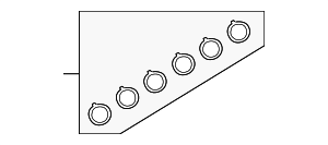 11619486362 - Fuel System: Manifold Gasket for BMW: 230i, 230i xDrive, 330e, 330e xDrive, 330i, 330i xDrive, 430i, 430i Gran Coupe, 430i xDrive, 430i xDrive Gran Coupe, 530e, 530e xDrive, 530i, 530i xDrive, 540i, 540i xDrive, 740i, 740i xDrive, 745e xDrive, 840i, 840i Gran Coupe, 840i xDrive, 840i xDrive Gran Coupe, M2, M240i, M240i xDrive, M340i, M340i xDrive, M440i, M440i Gran Coupe, M440i xDrive, M440i xDrive Gran Coupe, X3, X4, X5, X6, X7, Z4 Image