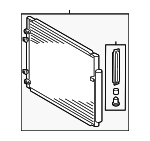 8846048111 - HVAC: Condenser Assembly for Toyota Image image