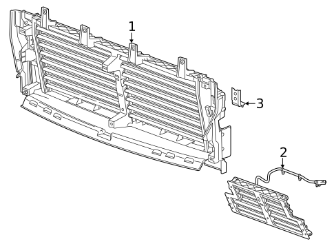 Front Panels for 2021 GMC Sierra 1500 #2